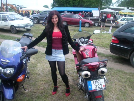 ..Motoros találkozón..